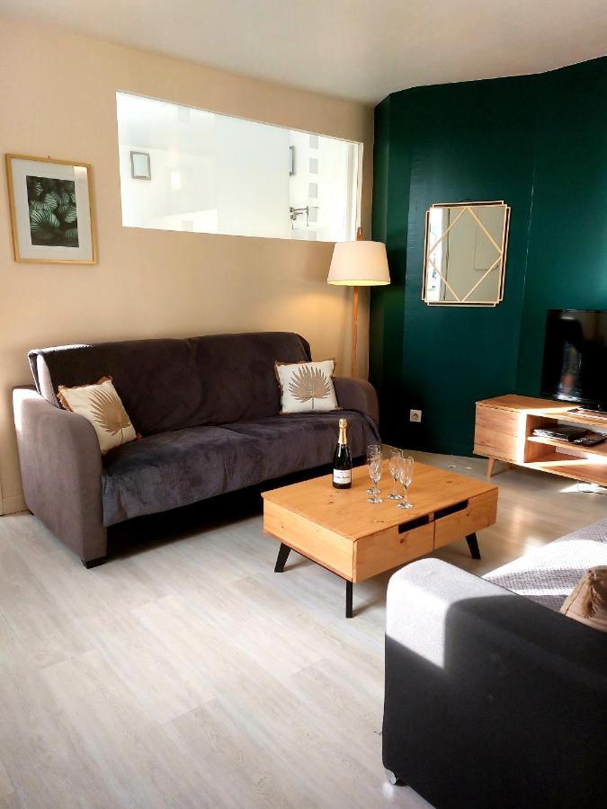 Les Belles Terrasses Dieppe ,3 Appartements , Le Vegetal De 1 A 8 Personnes , Le Tropical De 1 A 6 Personnes , Le Floral Avec Terrasse De 1 A 3 Personnes , Quartier Calme Au Stationnement Gratuit A Cote De L'Avenue Verte Exterior foto