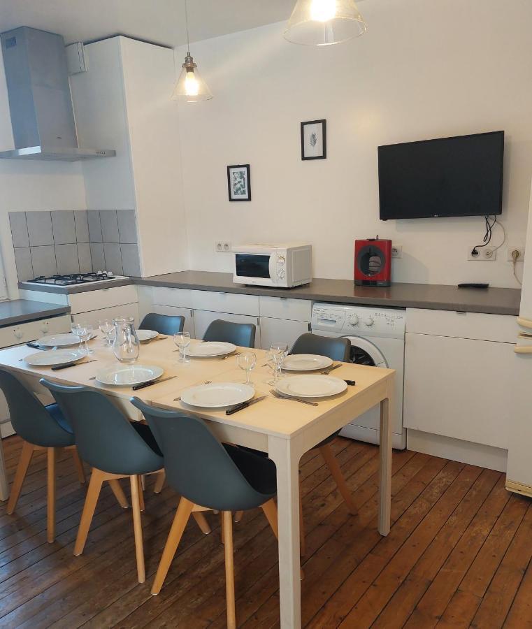 Les Belles Terrasses Dieppe ,3 Appartements , Le Vegetal De 1 A 8 Personnes , Le Tropical De 1 A 6 Personnes , Le Floral Avec Terrasse De 1 A 3 Personnes , Quartier Calme Au Stationnement Gratuit A Cote De L'Avenue Verte Exterior foto